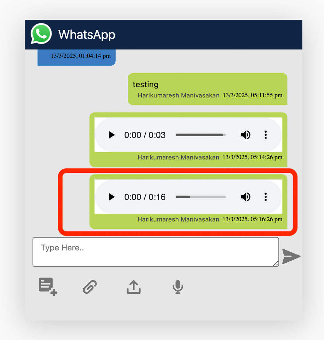 WhatsApp hiring solution